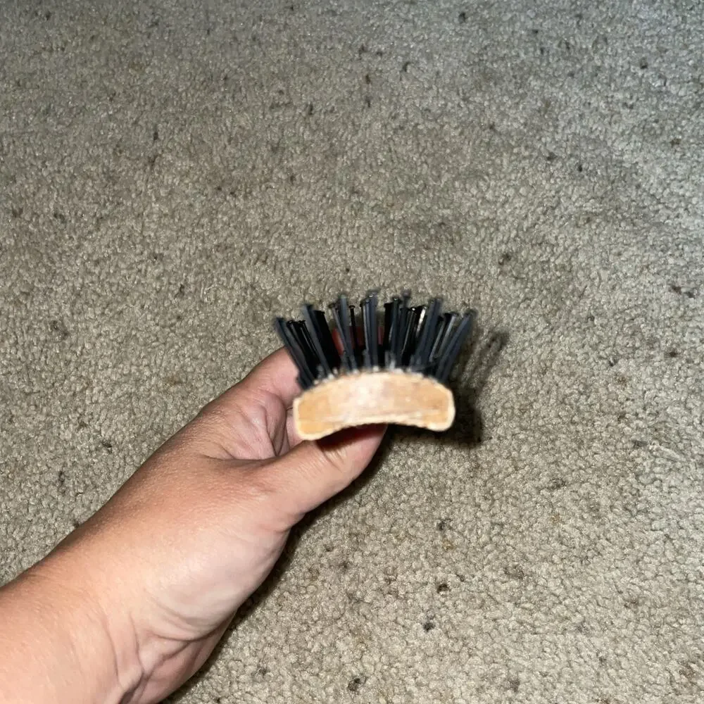 GOODY Vented Detangling HAIR BRUSH Faux Wood Brown 8